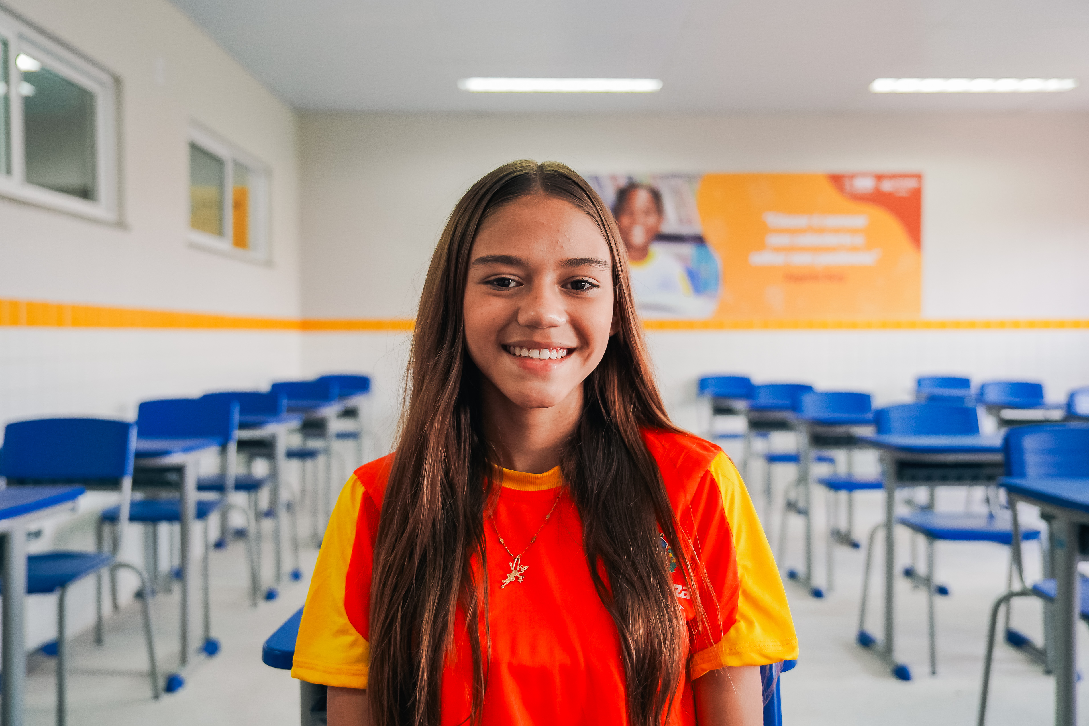 Cecília Pereira posa para a foto